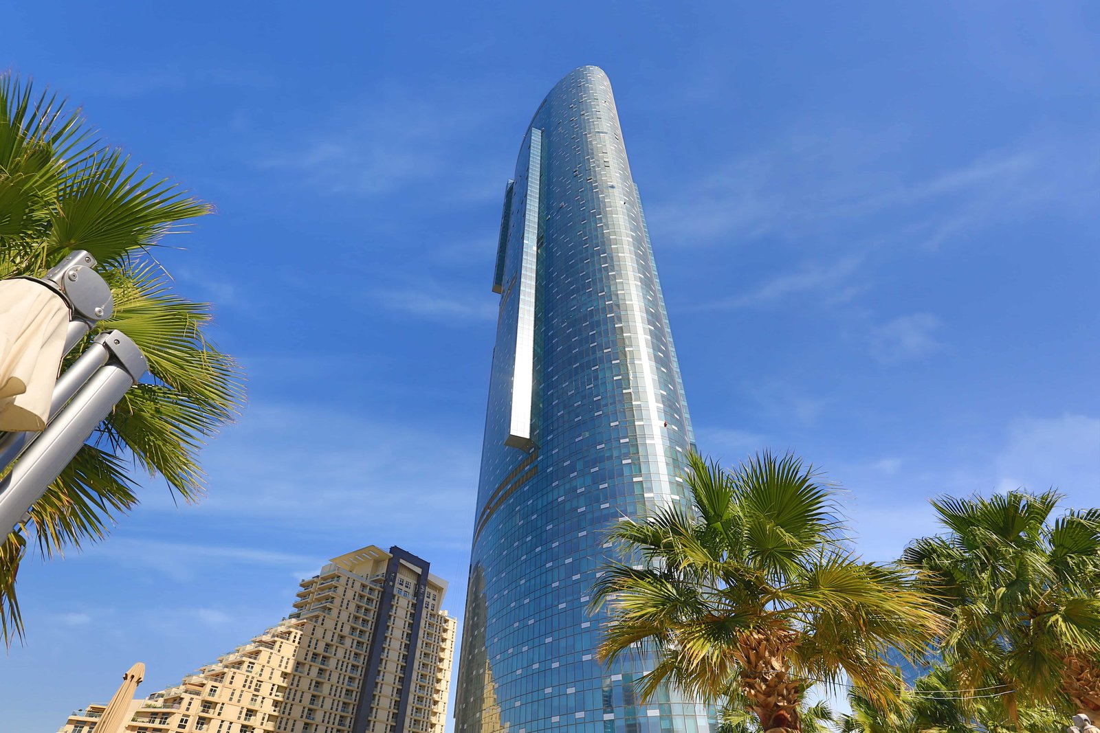 Interior of Sky Tower apartment featuring modern design, premium finishes, and floor-to-ceiling windows for abundant natural light.