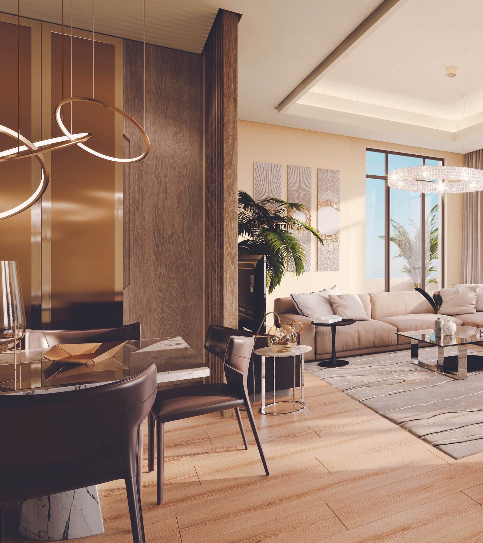 Luxury waterfront apartments at One Reem Island Abu Dhabi showcasing premium architecture and exclusive beachfront living