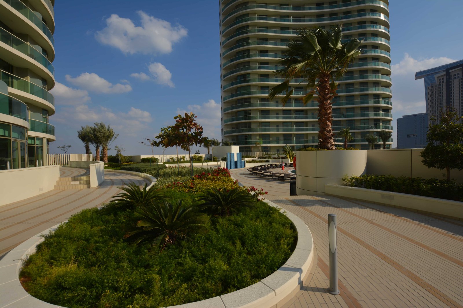 Beach Towers exterior on Al Reem Island Abu Dhabi showcasing luxury waterfront apartments and premium modern high-rise architecture